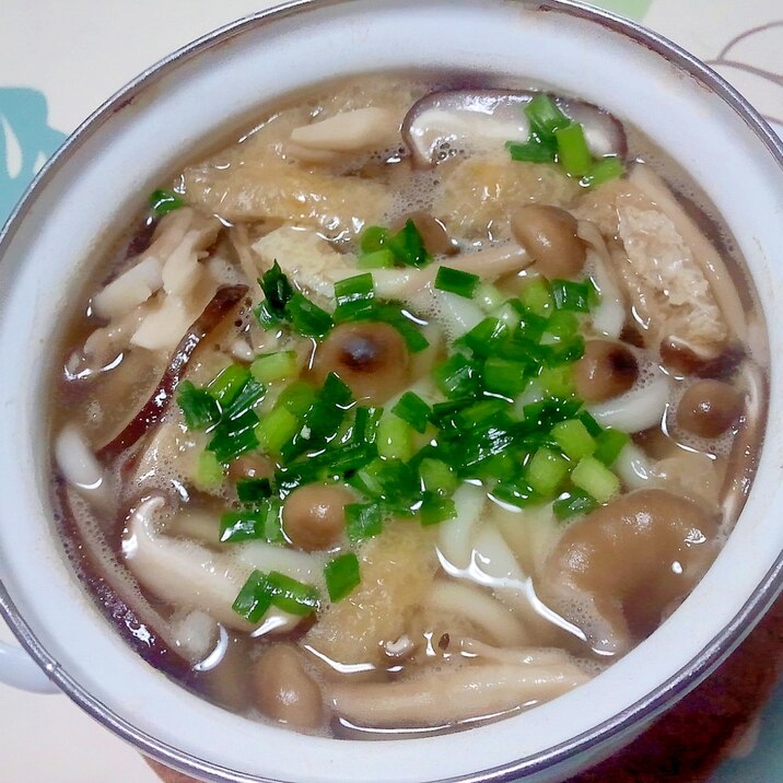 きのこたっぷり♪あんかけうどん＋＋